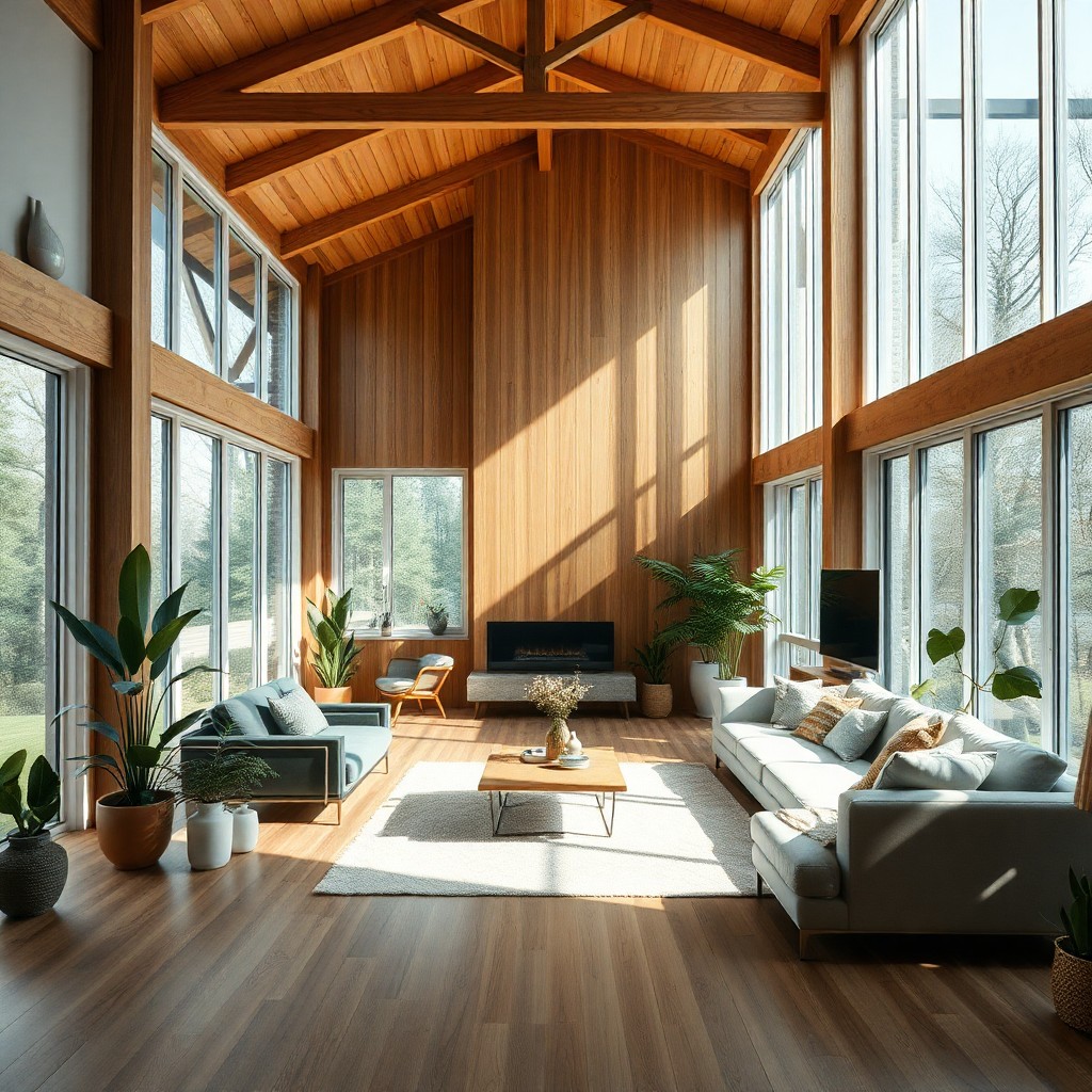 Ultimate land acquisition platform · open floor plan modern home interior